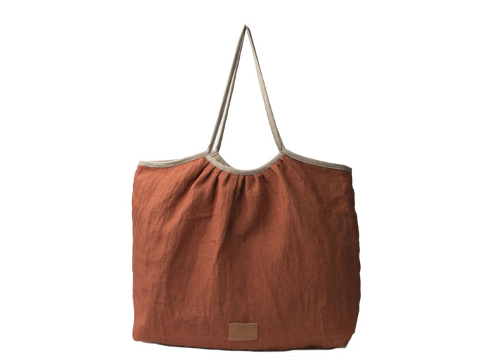 Biba Ryn Sac Cabas Réversible Henna