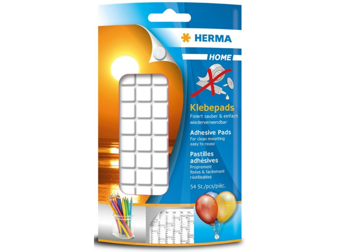 Pastilles adhésives - Blanc