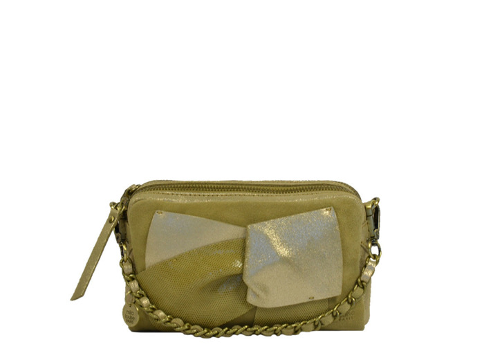 Mila Louise Mama XS KNOT Petit Sac Trotteur Doré