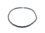 Collier magnétique noir hématite