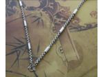 Collier en acier titane pour hommes et femmes