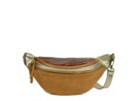 Farfouillette Sac Banane Cuir Camel