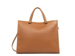 Lancaster Foulonné Double Sac Cabas 470-72 Camel In Orange