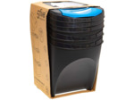 Five - Lot de 3 Poubelles de tri sélectif empilables capacité 25 litres chacune cm Multicolore