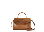 Le Tanneur Emilie Sac Porté Main Bi Matière Tan