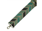 Farfouillette Accessoires bandoulière 5cm Rayé vert et noir