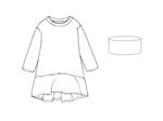 Patron Katia - Robe et col