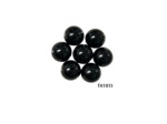 PERLES OBSIDIENNE NOIRE