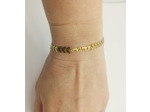Bracelet épi doré "MAMA"