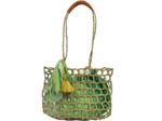 Virginie Darling Seaside Square Panier Lime