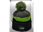 Bonnet d'hiver pompon brodé Castres-Gourjade