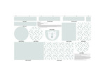 Coupon Tissu Polar Bear bag panel, Katia fabrics