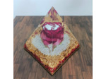 Pyramide orgonite n°26    11 x 11