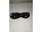 Double coeur obsidienne oeil céléste arc en ciel 86g