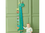Coupon Tissu Panel Dinosaur Measure, Katia fabrics