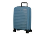Jump Striper Valise 55cm 4 Roues Extensible Bleu