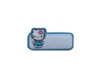 Ecusson thermocollant Hello Kitty bleu