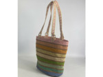 Palmynala Arc En Ciel Panier Cabas Multicolor