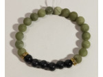 Agate noire, agate verte