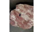 Mini pendentif cabochon Amethyste argent 925/000