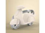Metalmorphose Porte-clés Scooter Dolce Vita beige
