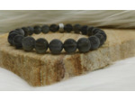 BRACELET PIERRE DE LUNE NOIRE