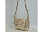 Mila Louise Bern Leaf Sac porté travers Rose