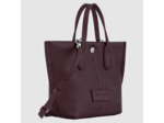 Longchamp Essential Cuir Sac A Main XS Aubergine