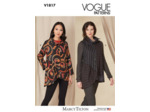 Patron gilet, veste femme - Vogue 1817
