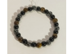 Obsidienne, œil de tigre, hématite