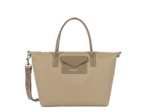 Lancaster Smart Kba Sac A Main Cabas 516-77 Beige Fonce