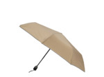 Piganiol Essentiel Parapluie Pliant Femme Beige/Biais Rayures