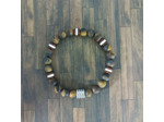 Bracelet homme œil de tigre mat