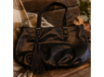 Mila Louise Nicole XS GR Petit Sac Shopping Effet Grainé Brun