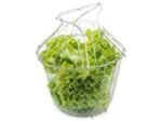 LA BONNE GRAINE - Panier à salade pliant avec raidisseurs - Inox - Rangement facile - Essorage délicat - Ø 22,5 cm