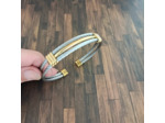 Bracelet homme acier inoxydable torsadé