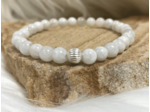 BRACELET LABRADORITE BLANCHE