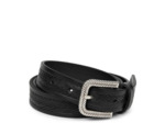 Lancaster Ceinture en Cuir de Vachette Végétal Femme 601-021 Noir M
