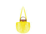 Longchamp Le Pliage Filet Sac Porté Travers L Citron