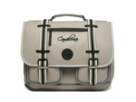 Caméléon Vintage North Cartable 38cm 2 Compartiments Light Grey Stripe