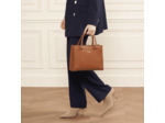 Lancaster Foulonné Double Sac Porté Main 470-63 Camel In Orange