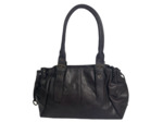 Farfouillette Sac Shopping Effet Grainé Moka