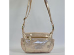 Mila Louise Bern Leaf Sac porté travers Rose