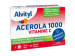 Acerola 1000 2x30 comprimés Vitamine C Alvityl