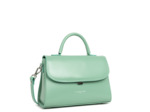 Lancaster Suave Even Sac à Main Cuir 433-17 Eucalyptus