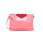 Lancaster Maya Sac Pochette 517-27 Rose Foncé Rose Rouge