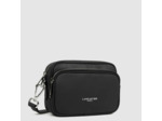 Lancaster Donna Ama Sac Porté Travers 2 Compartiments 480-067 Noir