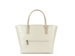 Lancaster Maya Sac Cabas 517-18 Blanc Nacré