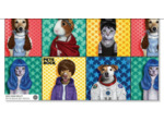 Tissu Michael Miller - Pets Rock Set Patch