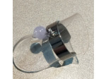Bague à perle angélite